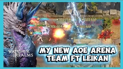 My New Aoe Arena Team | Featuring Leikan | No Valara ( Because I Don