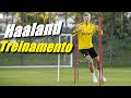 Erling Haaland Treinamento Borussia e Seleção ll Dribles , Finalizações e Velocidade #1