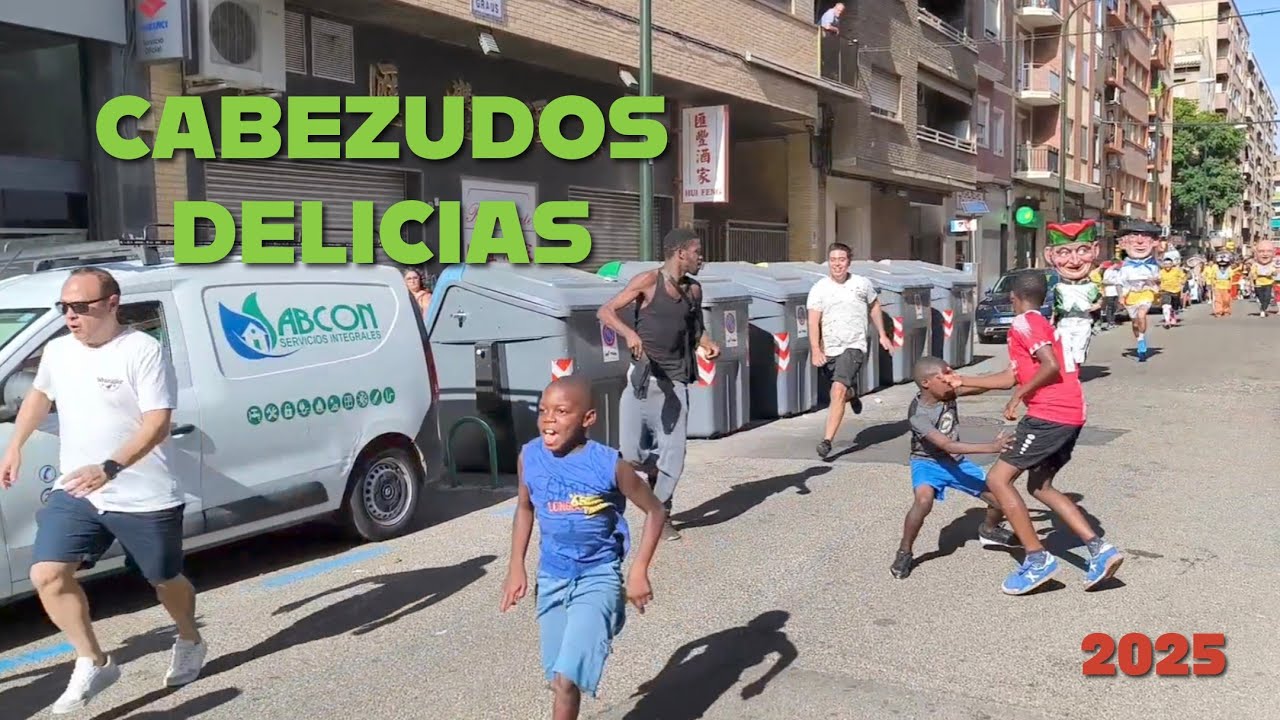 CABEZUDOS DELICIAS | FIESTAS DELICIAS 2025