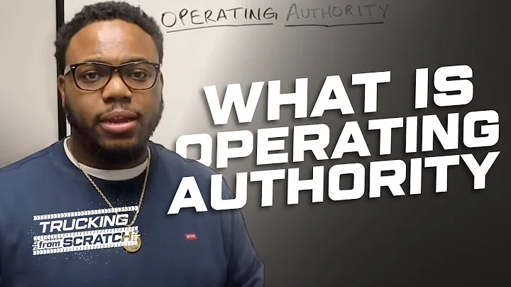 Trucking 101: What is Operating Authority & How to Get It