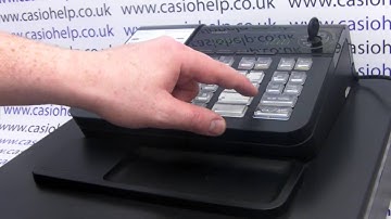 Casio SE-S10 / PCR-T280 Instructions: How To Program PLU Preset Price