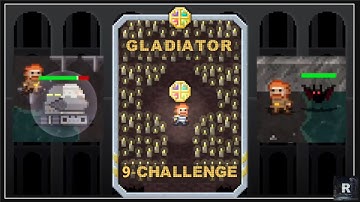 Gladiator 9-Challenge Run | Caves & DM-300 | Shattered Pixel Dungeon 1.4b