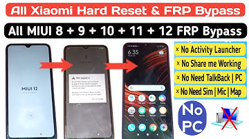 Poco C3 Hard Reset FRP Bypass | All MIUI 12 FRP Bypas | POCO MIUI 12 FRP Bypass | No PC