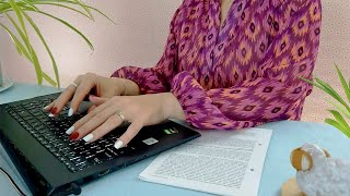ASMR Real Typing 💻👩‍💼 • No Talking by Poisabloom ASMR 20,606 views 3 months ago 1 hour, 7 minutes