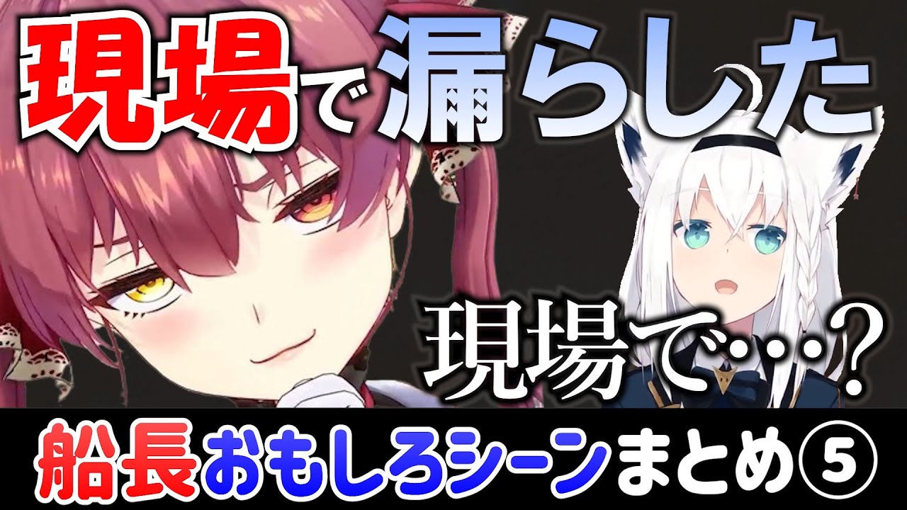 宝鐘マリンの面白いシーンまとめ⑤【ホロライブ切り抜き/船長】