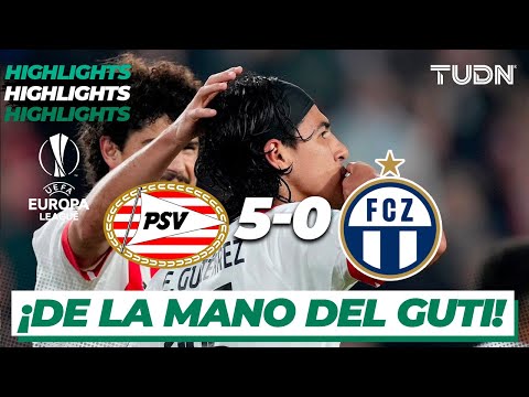 Highlights | PSV 5-0 Zurich | UEFA Europa League 22/23-J4 | TUDN