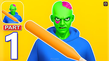 Zombie Fever - Gameplay Walkthrough Part 1 Crazy Office Zombie Slap & Smash (Android,iOS)