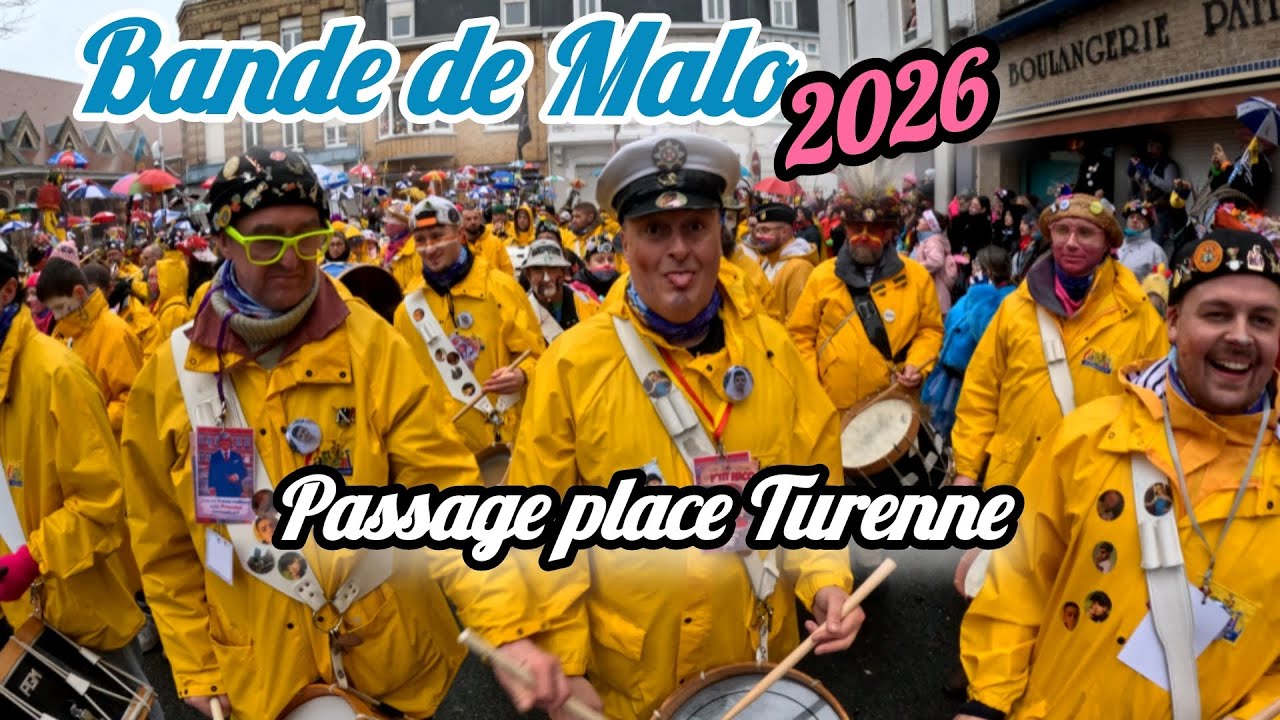 Bande de Malo 2026 passage place Turenne.