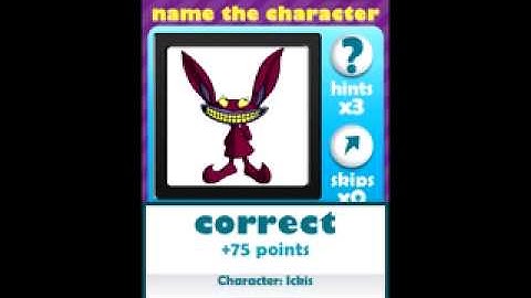 quizcraze characters cartoon game answers level 7