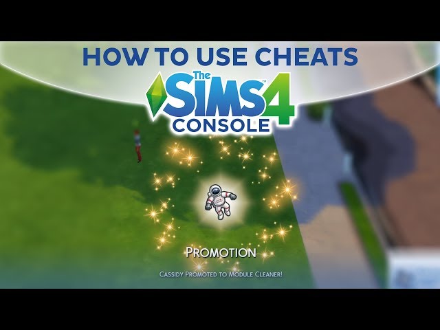 Enable and use Cheats for The Sims 4 Console
