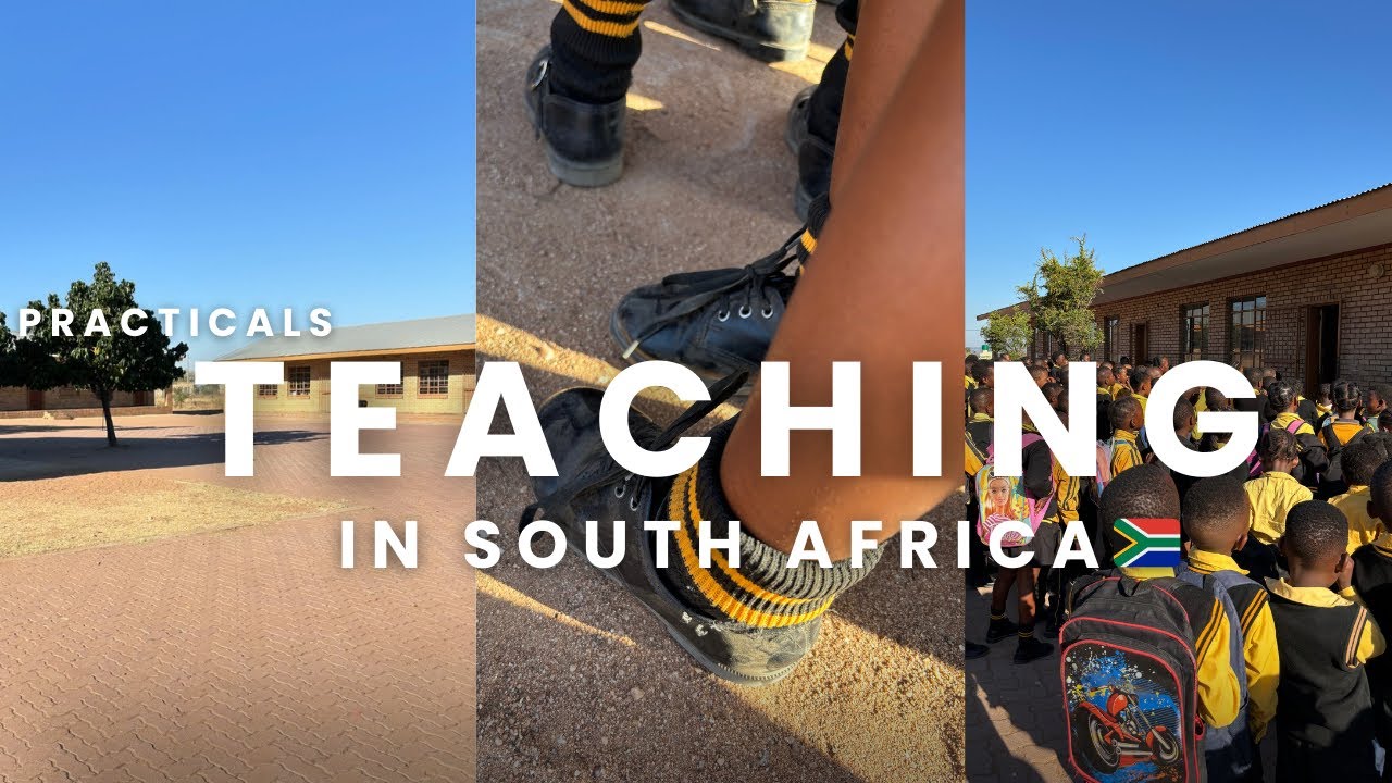Day As A Student Teacher In Rural South Africa #minivlog #teachingpractice