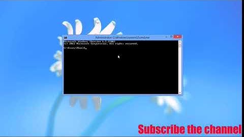 Hide Files or Folders Using Command Prompt
