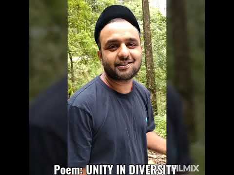 Poem Unity in diversity video files Best poem to listen 