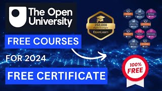 Free Courses Online with Certificates ?  | Open University FREE Online College Courses ? IT & Tech