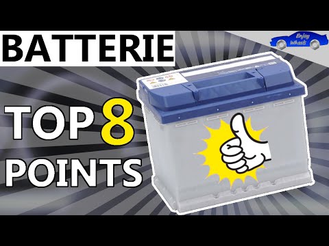 BATTERY : Do you know this 8 IMPORTANTS points when you change it ?