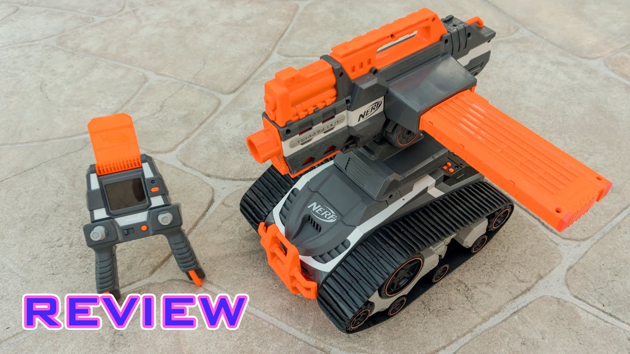 REVIEW] Nerf Elite Terrascout Unboxing, Review, & Firing Test - YouTube