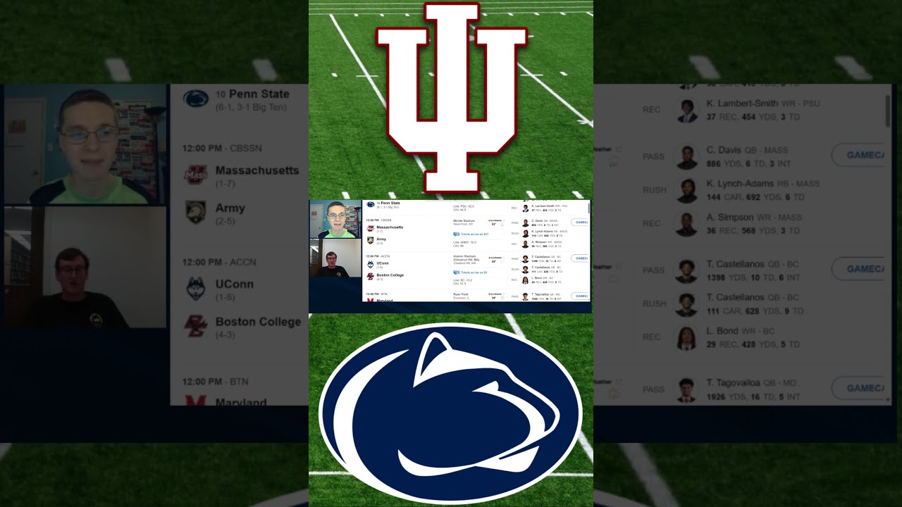 Indiana Vs Penn St Football Preview And Prediction Does Indiana Have A Indiana Vs Penn St Football Preview And Prediction Does Indiana Have A