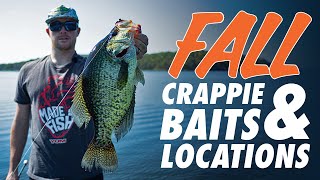 How to Target Fall Time Crappie: Location and Bait Selection (New Bobby Garland Release)