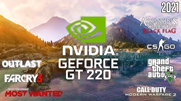 GeForce GT 220 - Test in 7 Games
