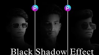 Picsart Dark Shadow Glowing Eye Effect Photo Editing Tutorial | Black Shadow Photo Editing Picsart |