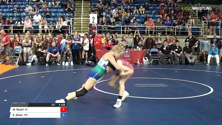 Cadet WM 100 Cons 8-1 - Mateah Roehl (WI) vs. Emal...