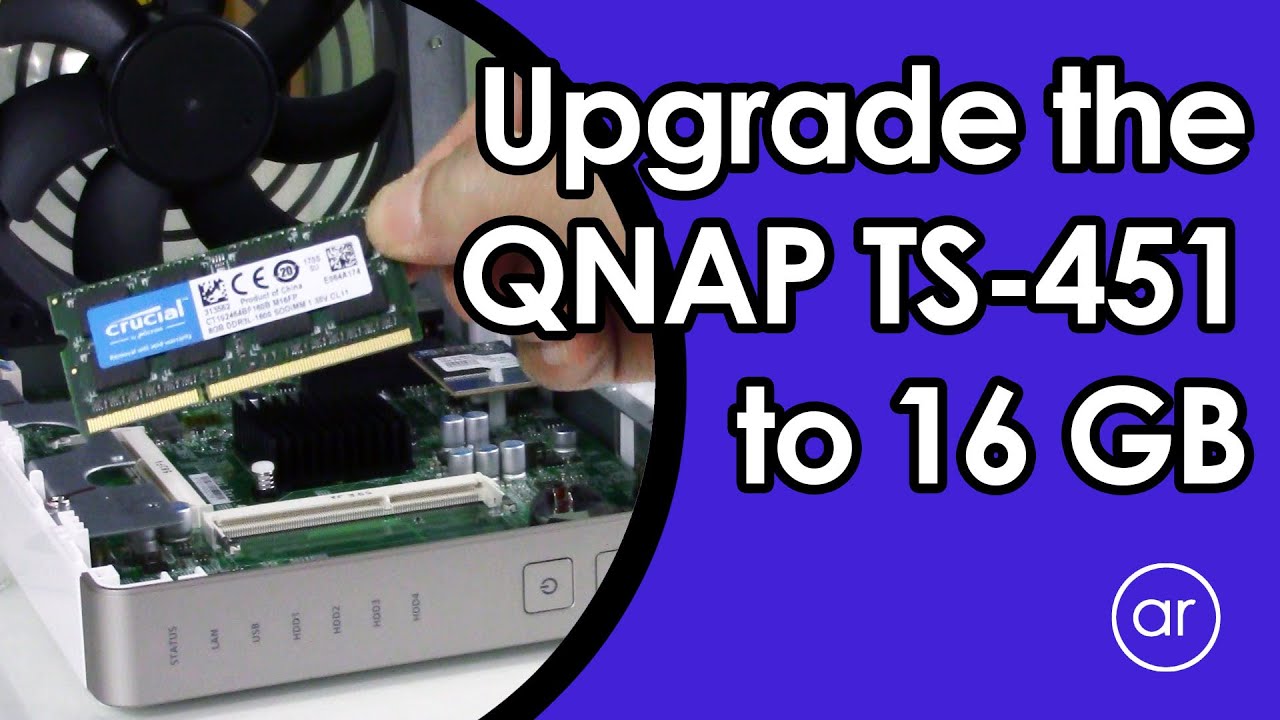 How to Upgrade the QNAP to Memory - YouTube