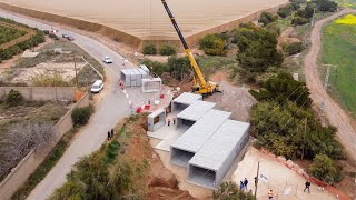 Avanzan las obras de mejora del acceso a Los Nietos sobre la Rambla de La Carrasquilla