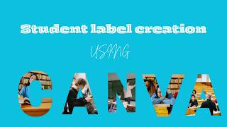 Stop Losing Books! Make Custom Student Labels in Canva 🔥