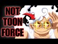 Luffy does not have toon force heres why