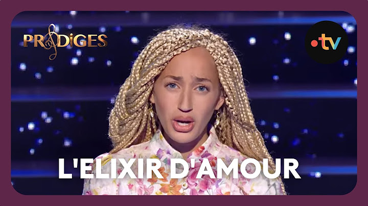 💖 Eblouissante Monroe chantant L'Elixir d'amour de Donizetti - Prodiges 2024 Saison 11 1/2 finale