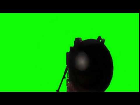 Sniper (Yeşil Ekran) Green Screen