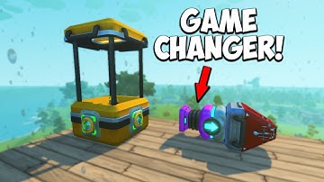 The Magic of the Pink Vacuum Pump. Scrap Mechanic Survival, Fant Mod