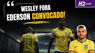 Wesley Cortado E Ancelotti Arrisca E Chama Ederson