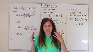 Pre-Algebra: Probability and Odds (6.7)