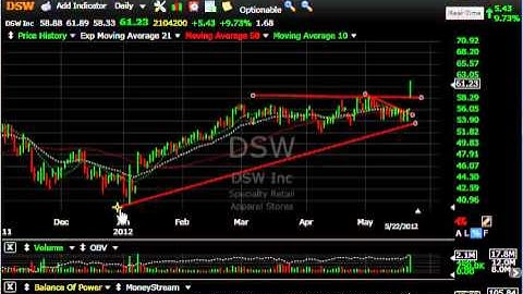 AKRX, DDD, DSW, GENE, PATK  -- Stock Charts - Harry Boxer, TheTechTrader.com