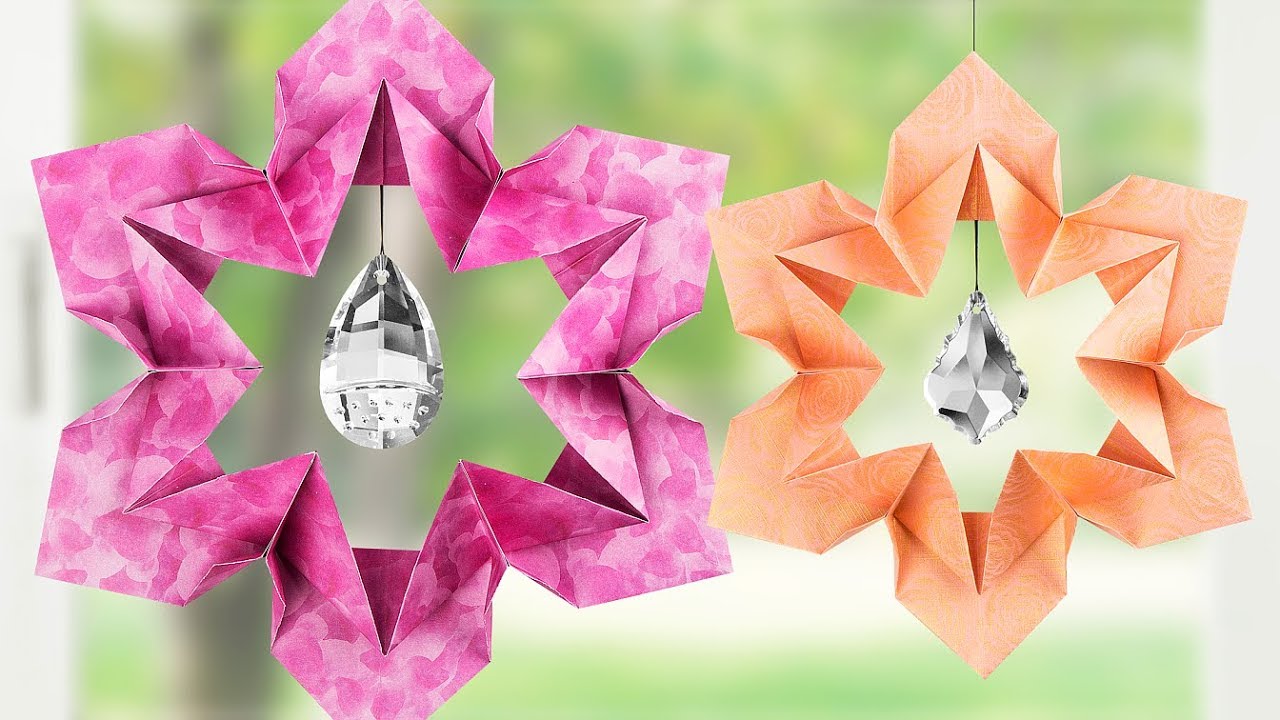 Ideen Mit Herz 3 D Blüte Jasmina Basteln Origami