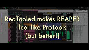 Installing ReaTooled: a way to set up REAPER like ProTools—but better!