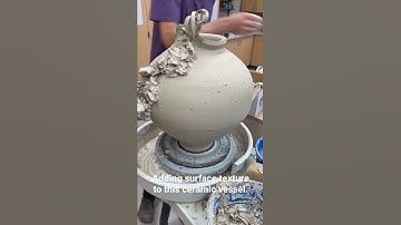 Adding texture to my vessel