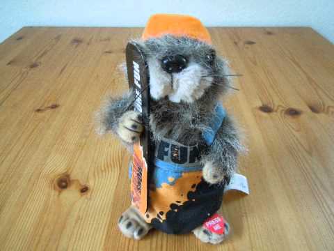 Murmeltier mit Jodel-Sound / Yodelling Marmot