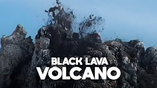 The Mystery of the Black Lava Volcano