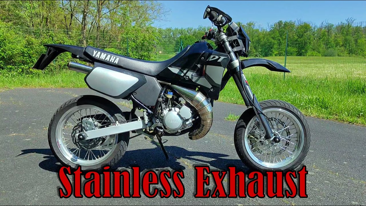 Yamaha DT 125 R Original vs DTR Portugal Anlage für 125 - 170cc