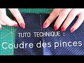 Tuto couture  coudre une pince