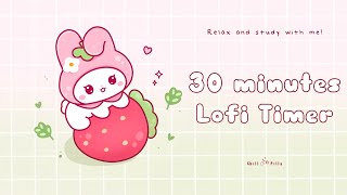 Download Lagu 30 minutes - Relax \u0026 study with me Lofi | Strawberry bunny  #30minutetimer  #30min  #lofi #relaxing MP3 Download Lagu 30 minutes - Relax \u0026 study with me Lofi | Strawberry bunny  #30minutetimer  #30min  #lofi #relaxing MP3