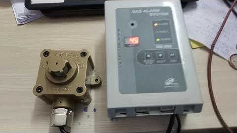 Test bộ báo rò rỉ gas công nghiệp chống nổ ACE - Hàn Quốc - PTTEC VN