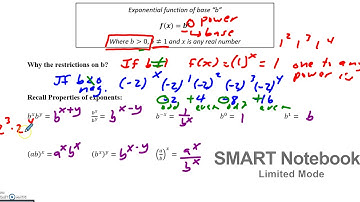 10.1 Part 1 -Intro to Exponential Functions