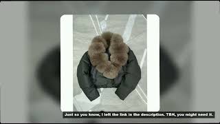 2025 Winter New Women's Short Fashion Warm Feather Cotton Clothes Anti-fox Fur Collar Jacket 2025 Winter New Women's Short Fashion Warm Feather Cotton Clothes Anti-fox Fur Collar Jacket