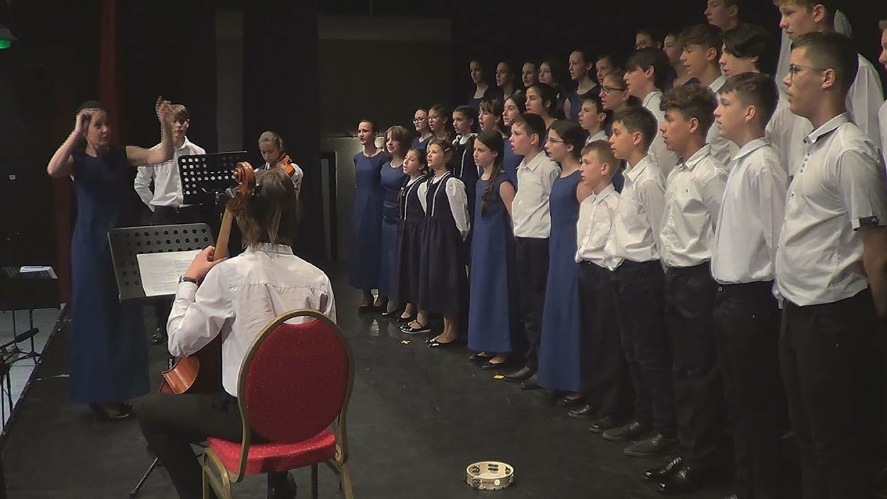 Éneklő Ifjúság minősítő hangversenyaz újpesti Ifjúsági Házban 2023. május 11-én.