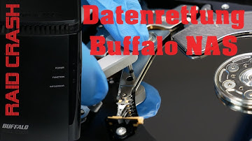 RAID Datenrettung: Buffalo LinkStation ausgefallen - RAID-Daten retten im Reinraum-Labor