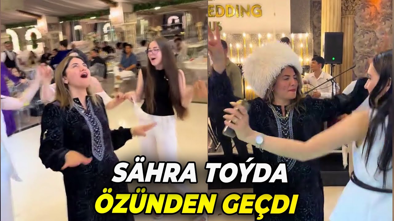 SÄHRA TOÝDA ÖZÜNDEN GEÇIP TANS ETÝÄR