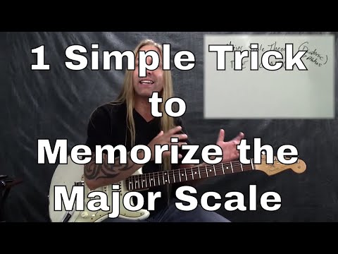a-simple-trick-to-memorize-the-major-scale-|-steve-stine-|-guitarzoom.com